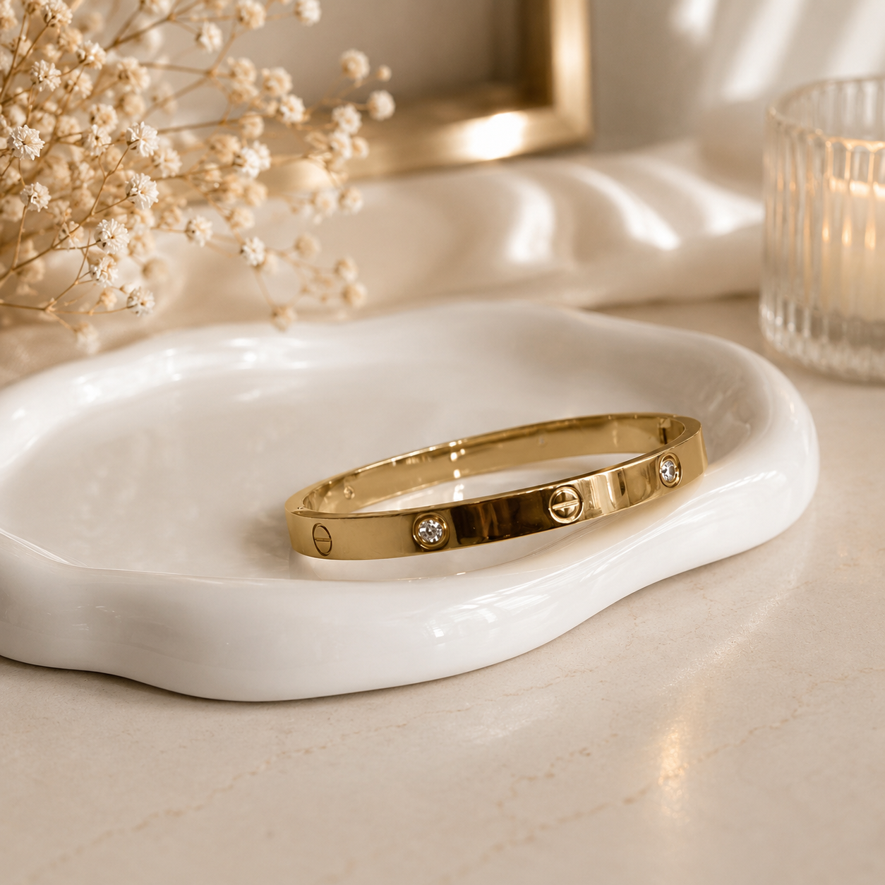 Verona Gold Bangle