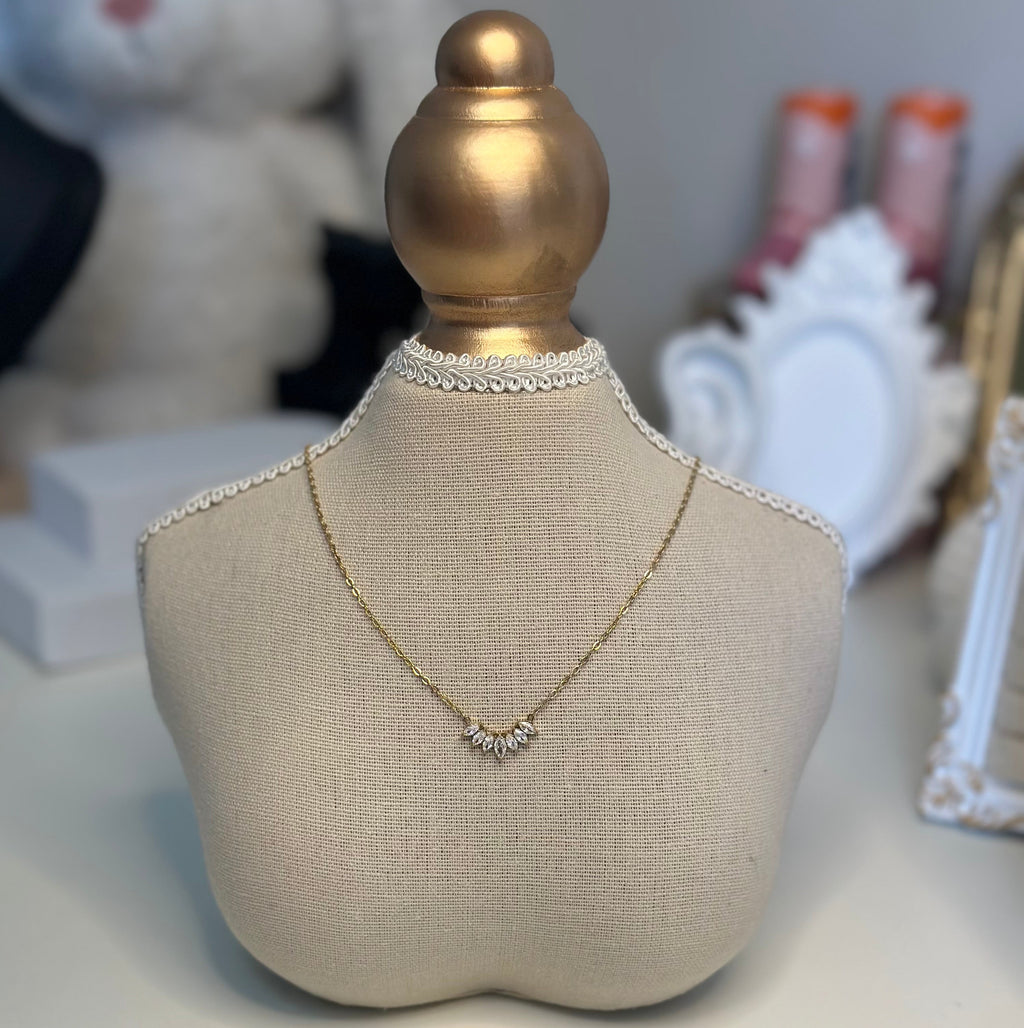Marquise Blossom Necklace