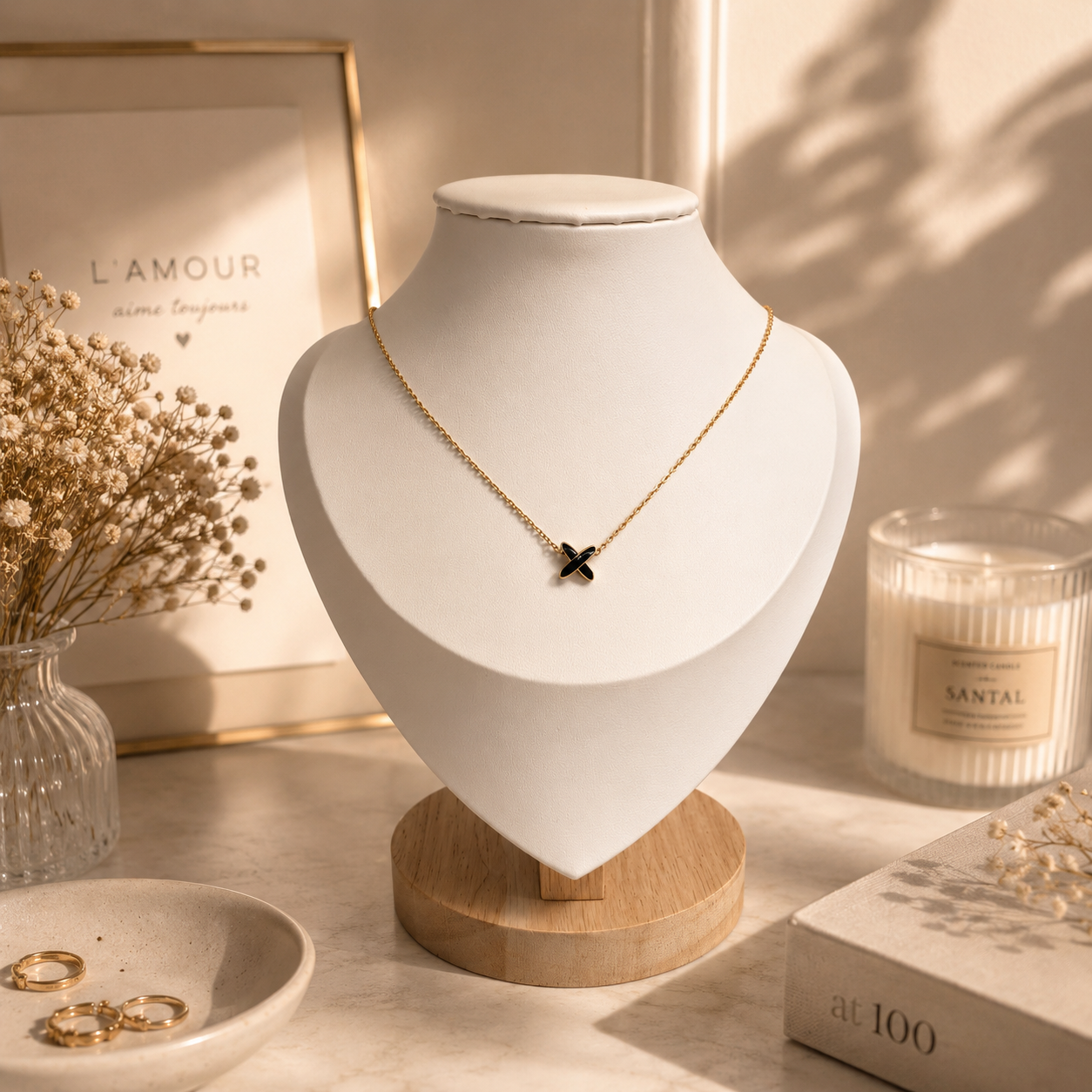 Midnight X Necklace