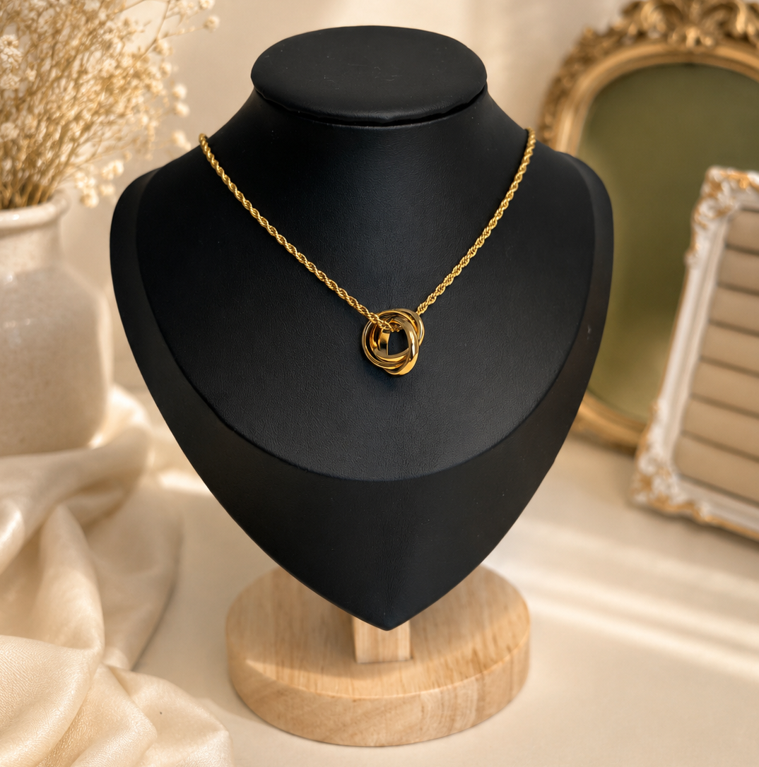 Eternal Harmony Knot Necklace