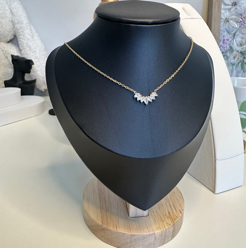 Marquise Blossom Necklace