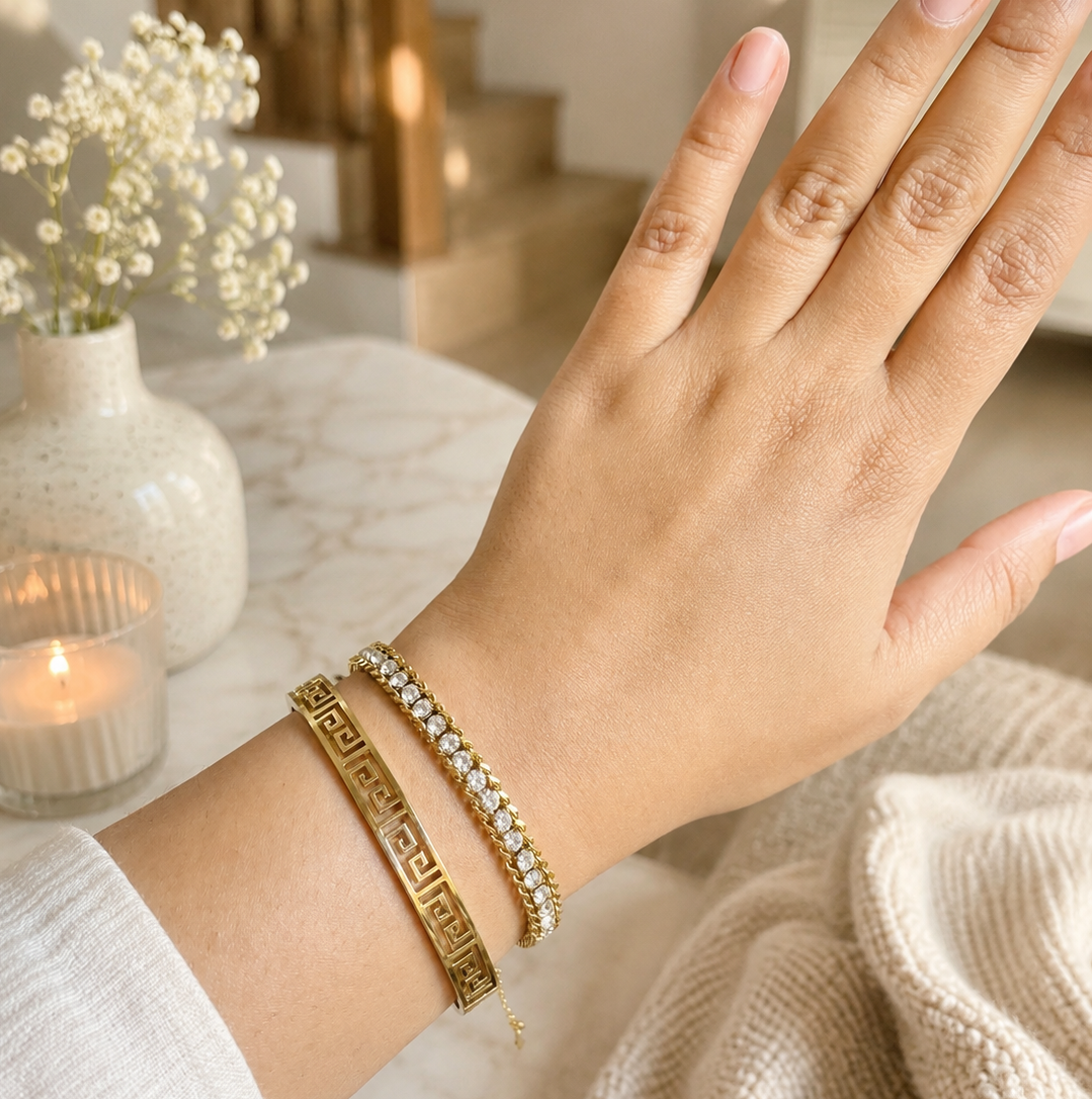 Greek Luxe Bangle