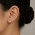 Crystal Stud Earrings