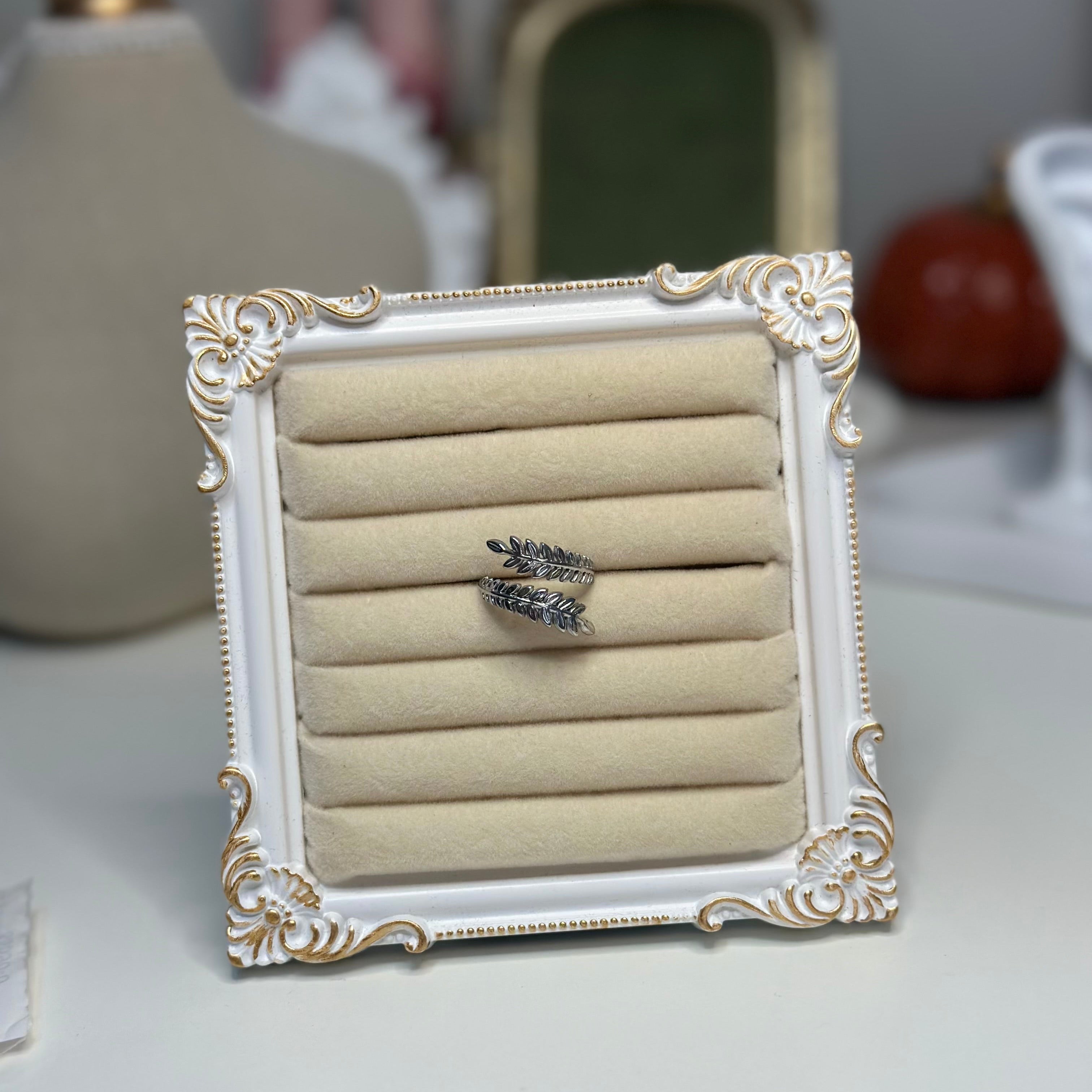 Silver Fern Wrap Ring