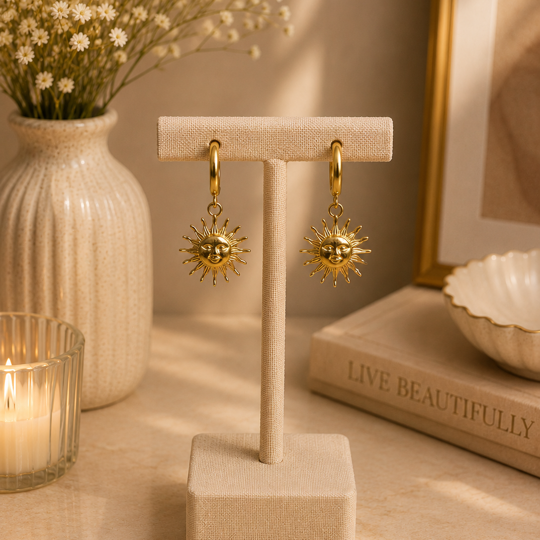 Sun Kissed Hoops