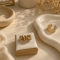 Golden Laurel adjustable Ring