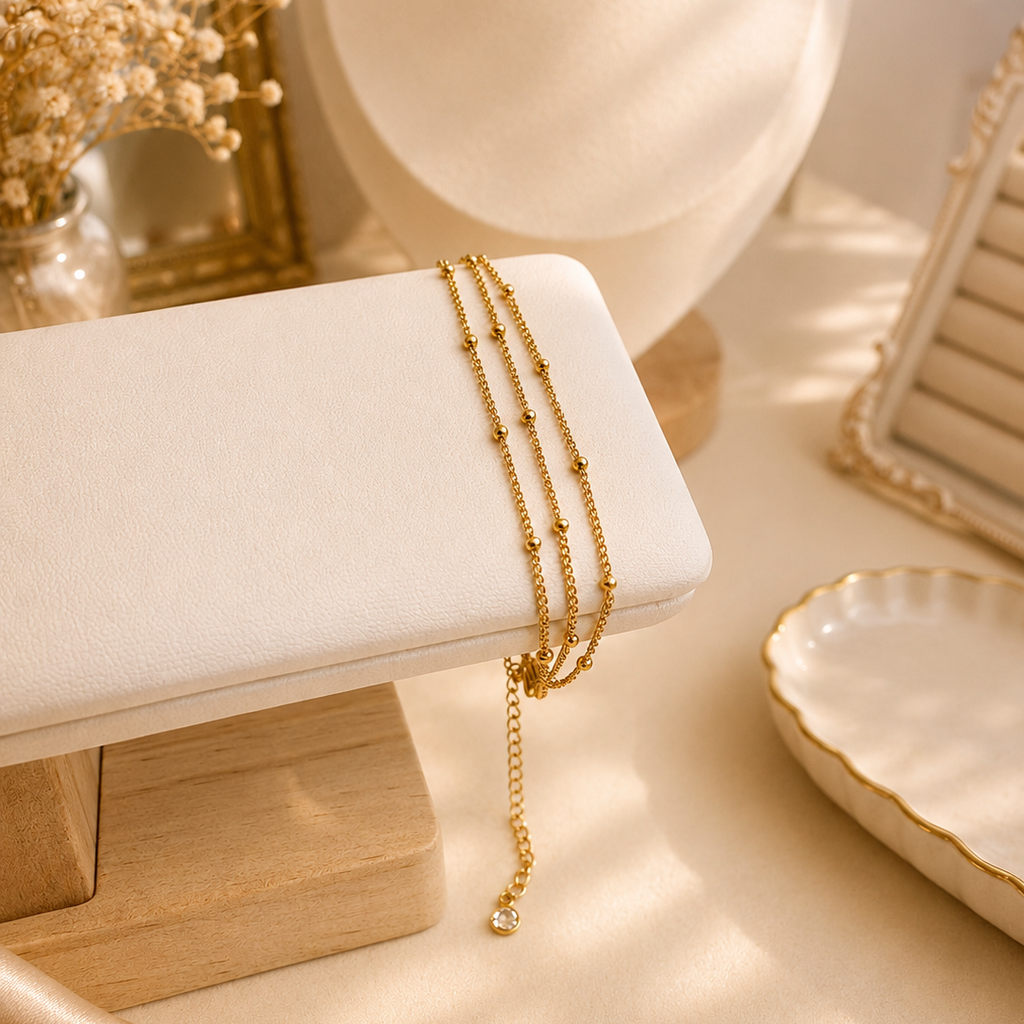 Golden layered Bracelet
