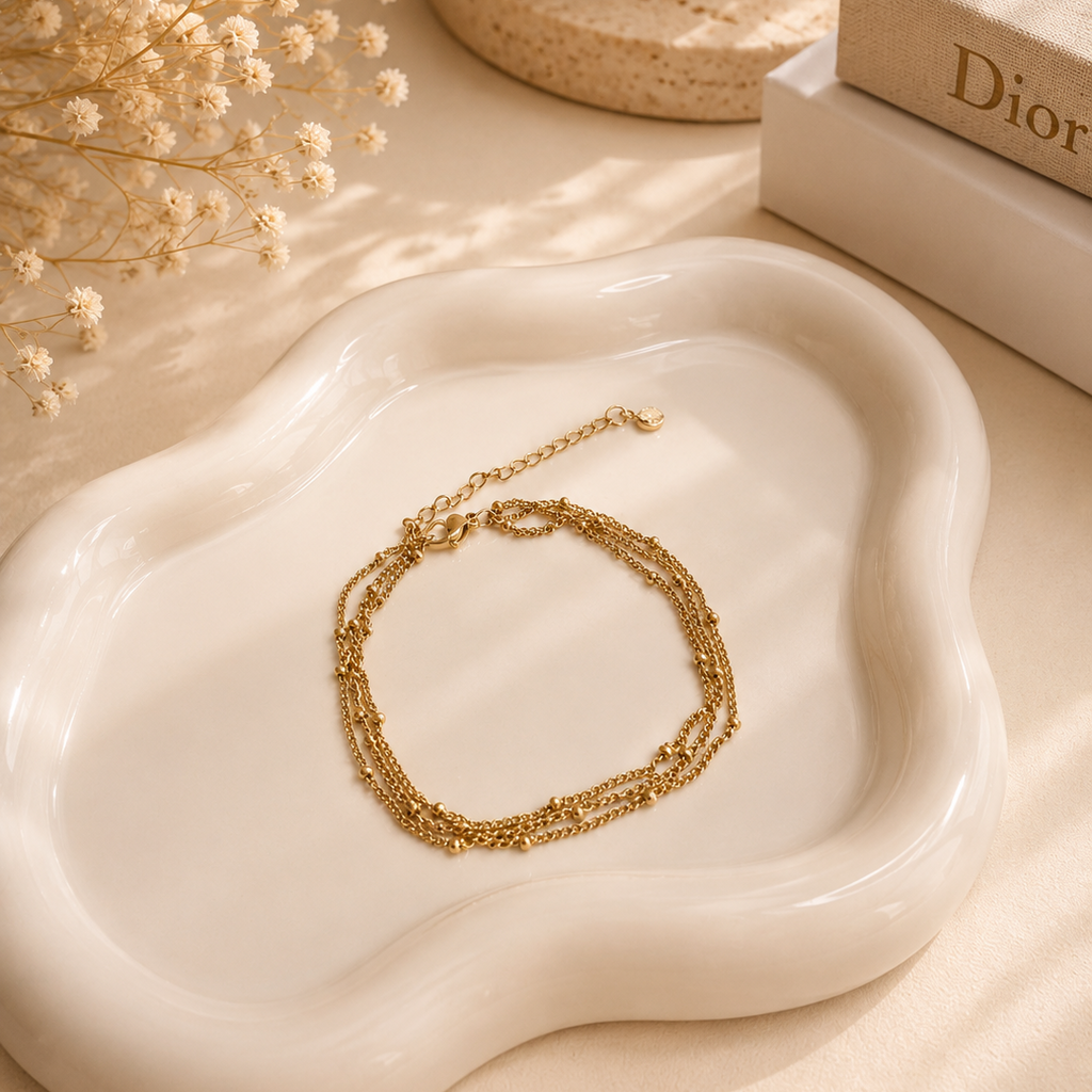 Golden layered Bracelet
