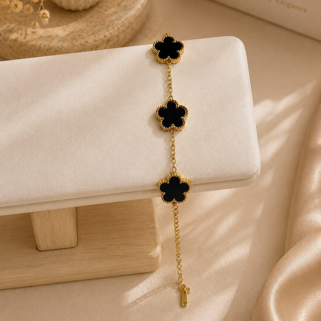 Midnight Blossom Bracelet