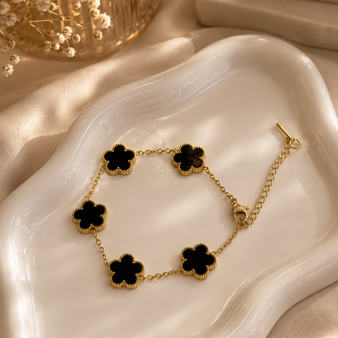 Midnight Blossom Bracelet