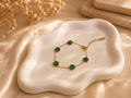 Emerald Bloom Bracelet