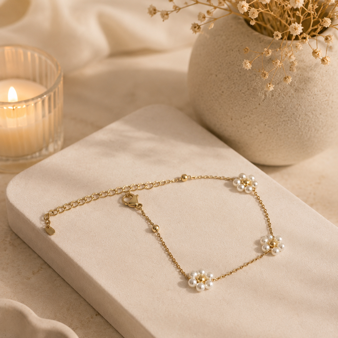 Pearl Blossom Bracelet