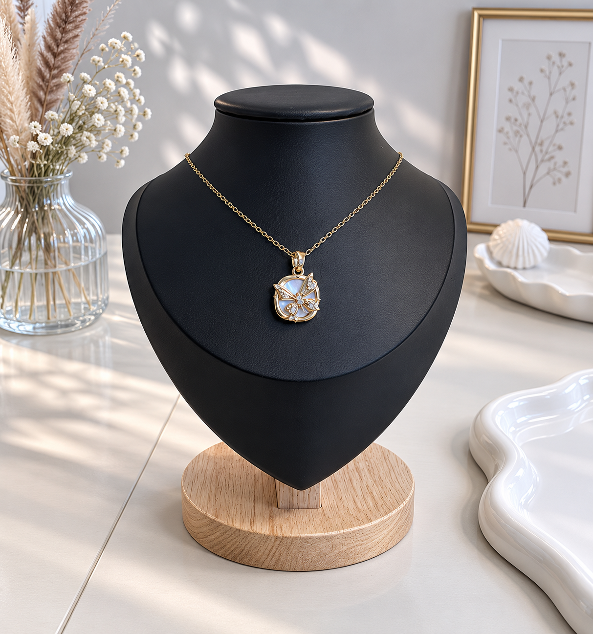 Butterfly Glow Necklace