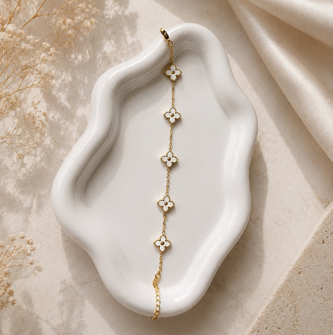 Ivory Fleur Bracelet