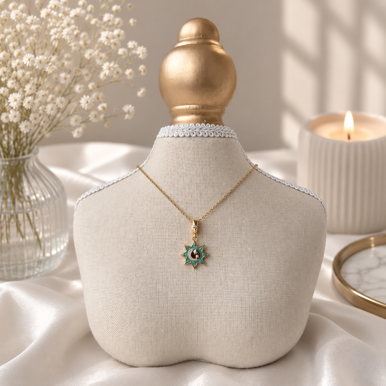 Verdant Luna Necklace