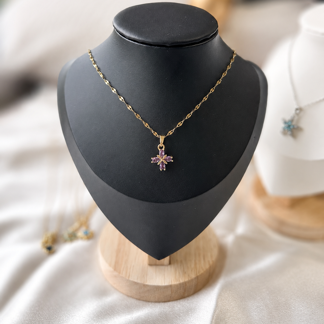Lavender Bloom Necklace