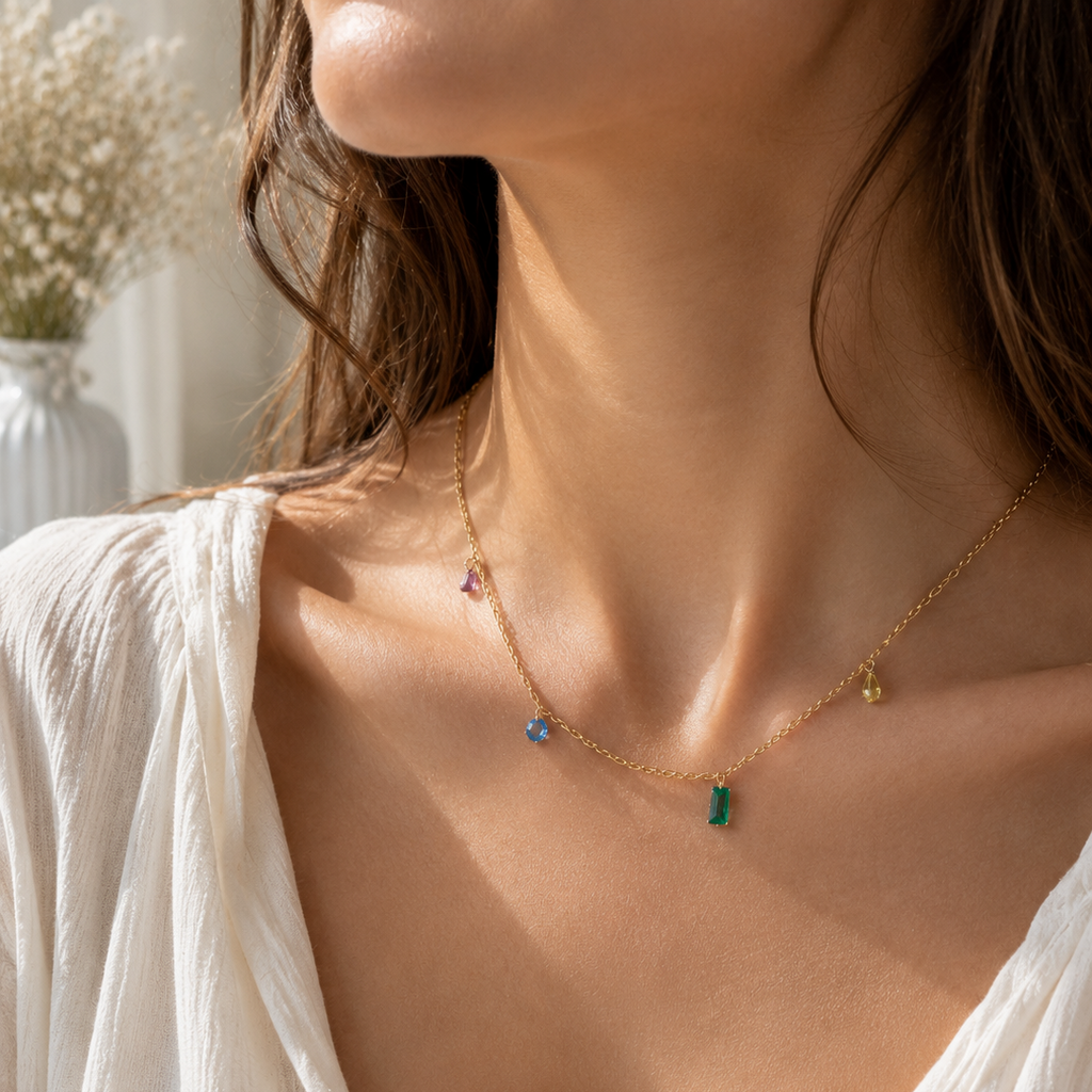 Prism Charm Necklace