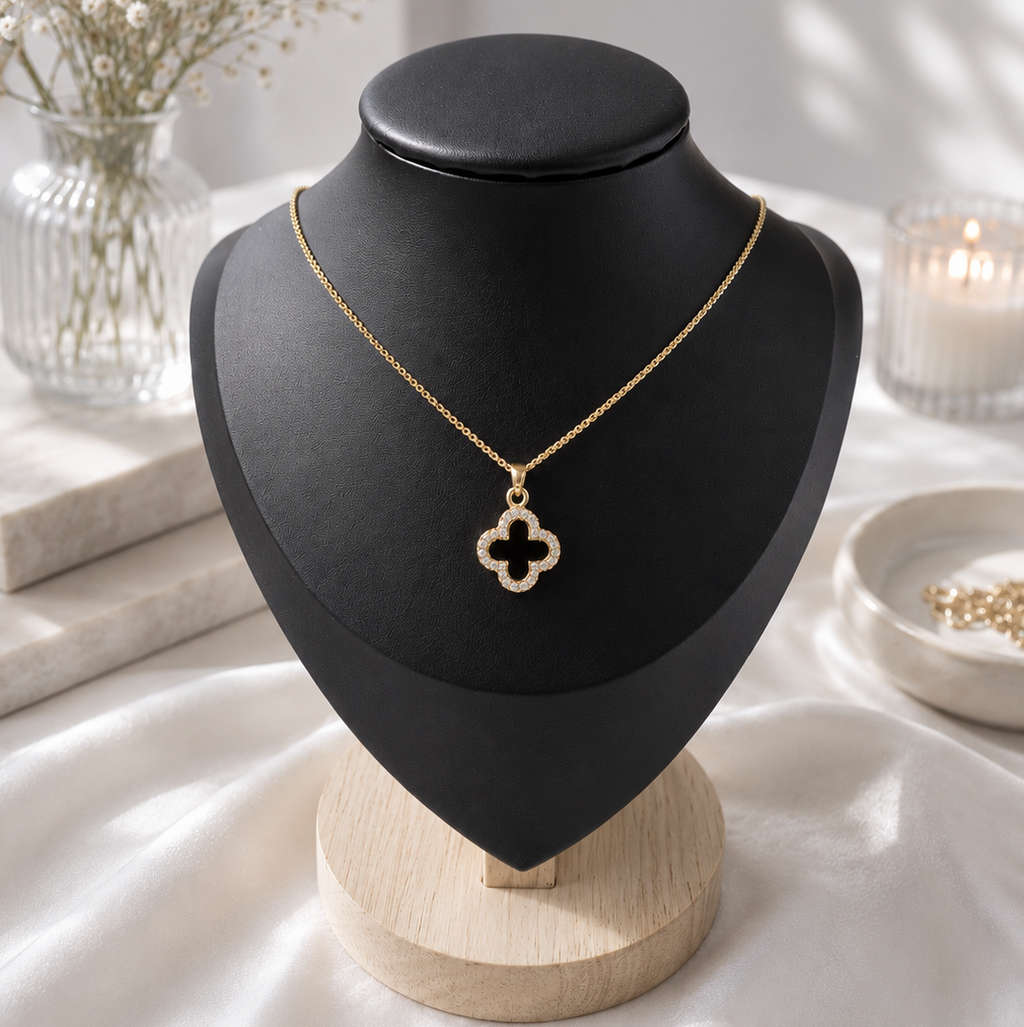 Noir Blossom Necklace