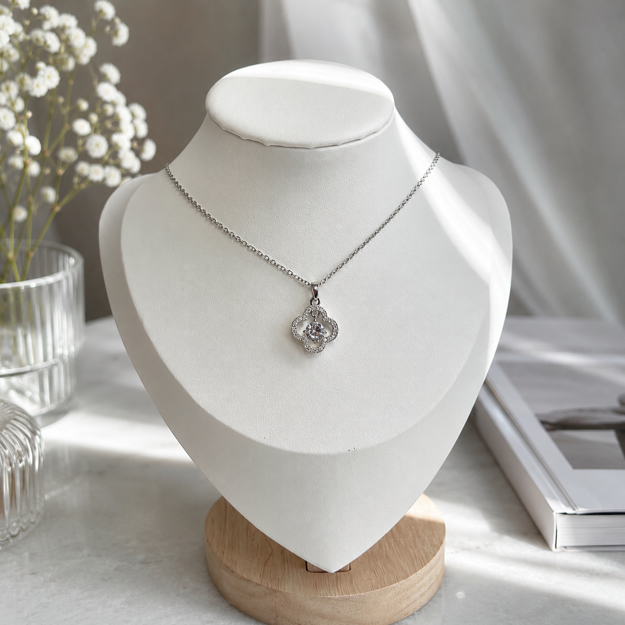 Crystal Bloom Necklace