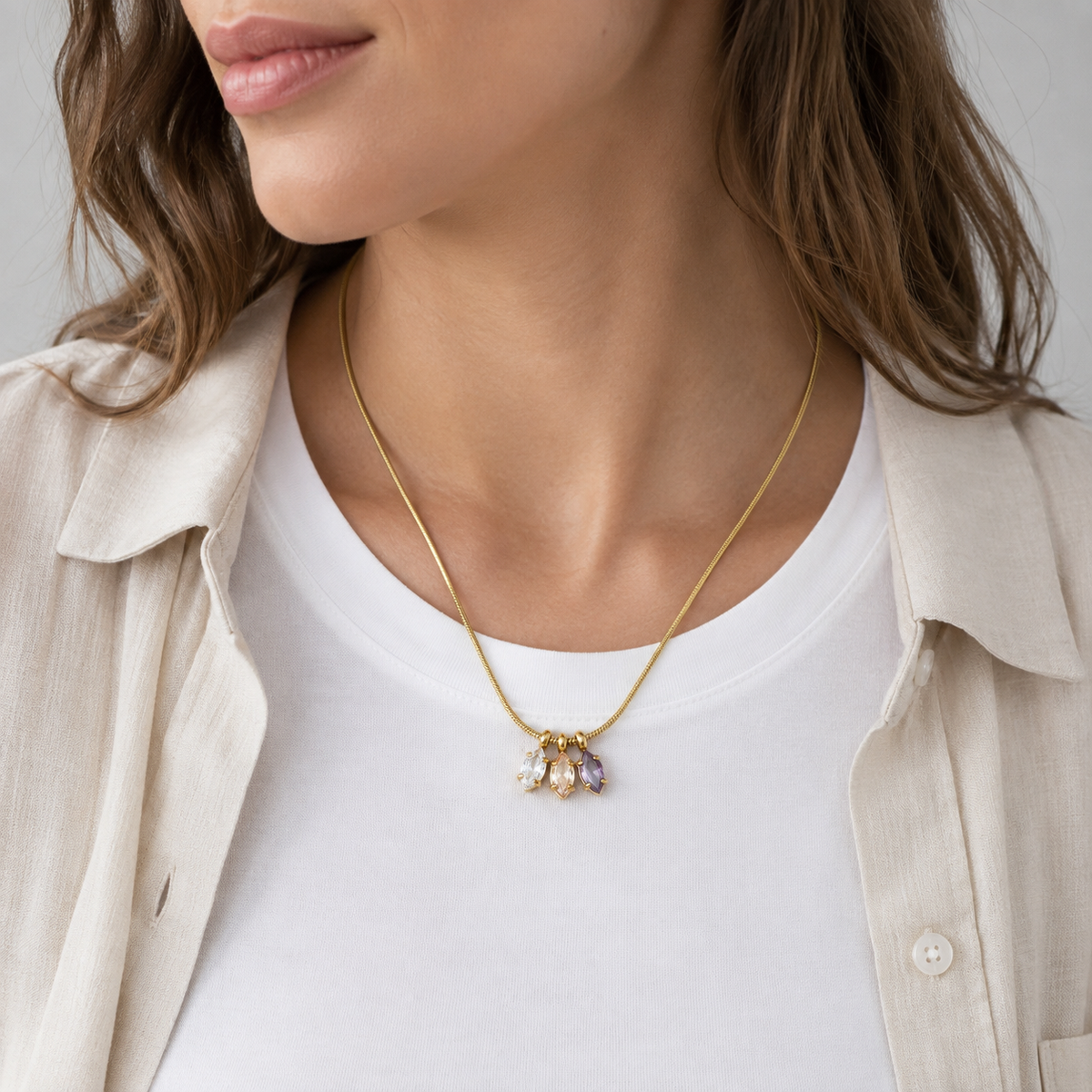 Prism Trio Necklace
